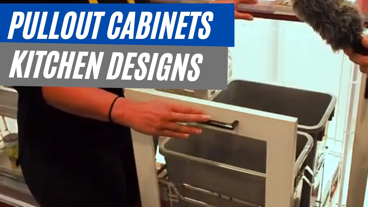 Designer Pullout Options for your Kitchen Cabinets || Hardware Resources