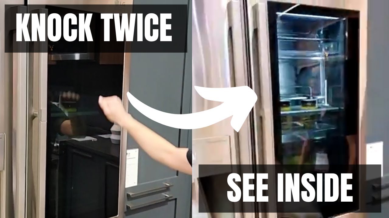 Knock Twice to See Inside Your Fridge or Oven | LG Appliances