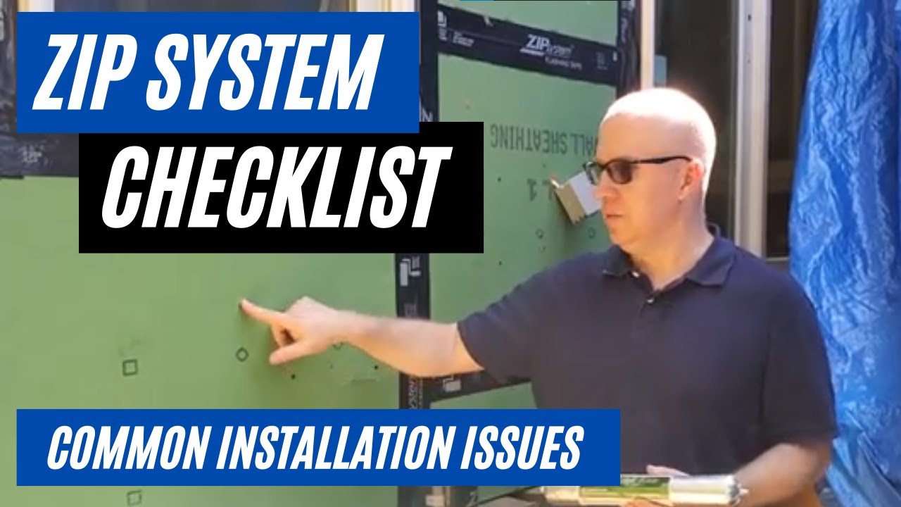 Huber Zip System Checklist || Common Installation Issues with Zip Wall System || Jobsite Inspection