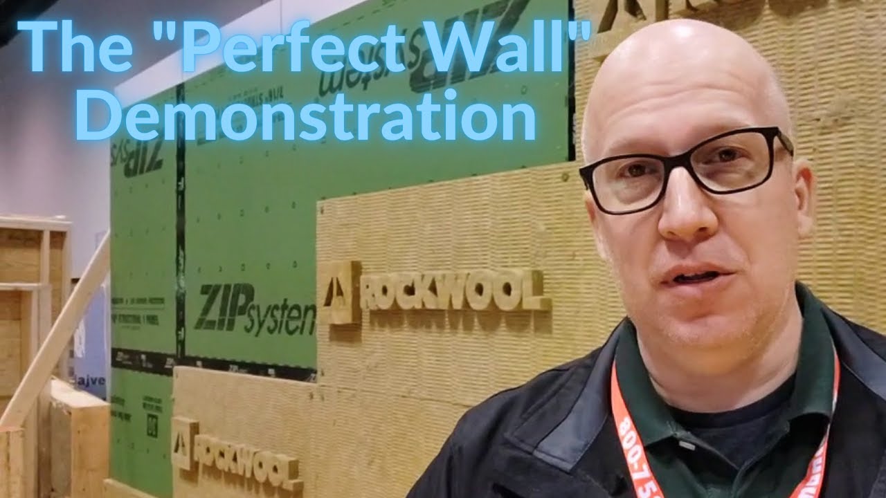 The “Perfect Wall” with ROCKWOOL and Huber Zip System at IBS 2022