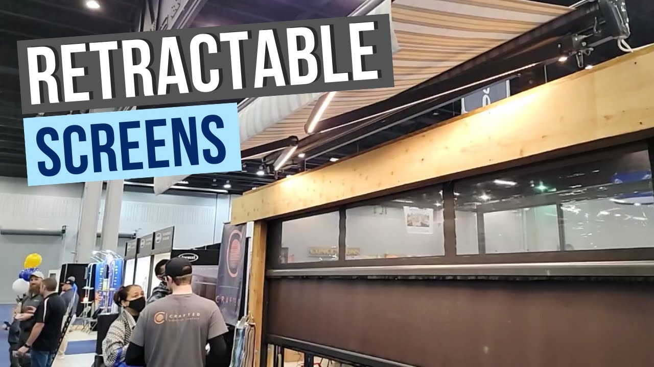 Retractable Motorized Screens and Awnings | Crafted Screens of Georgia