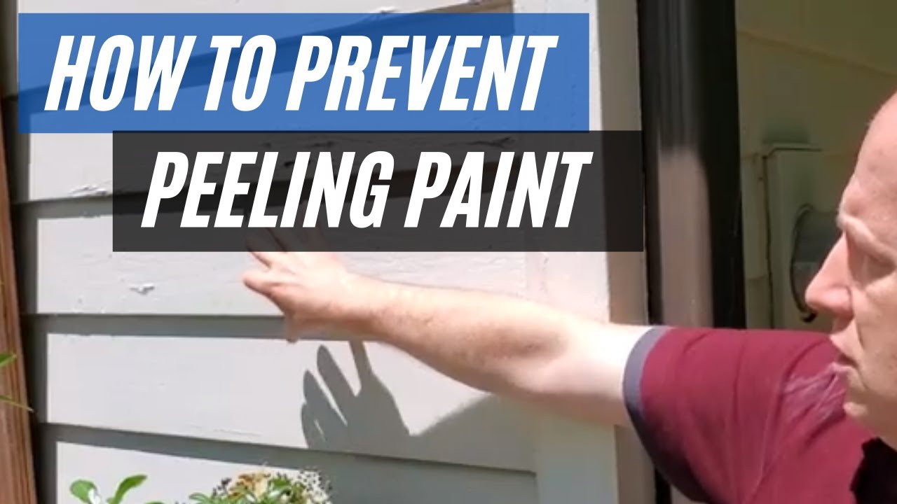 Paint Contractor Fail – Paint Peeling on the Exterior of the House Due to Bad Prep Job
