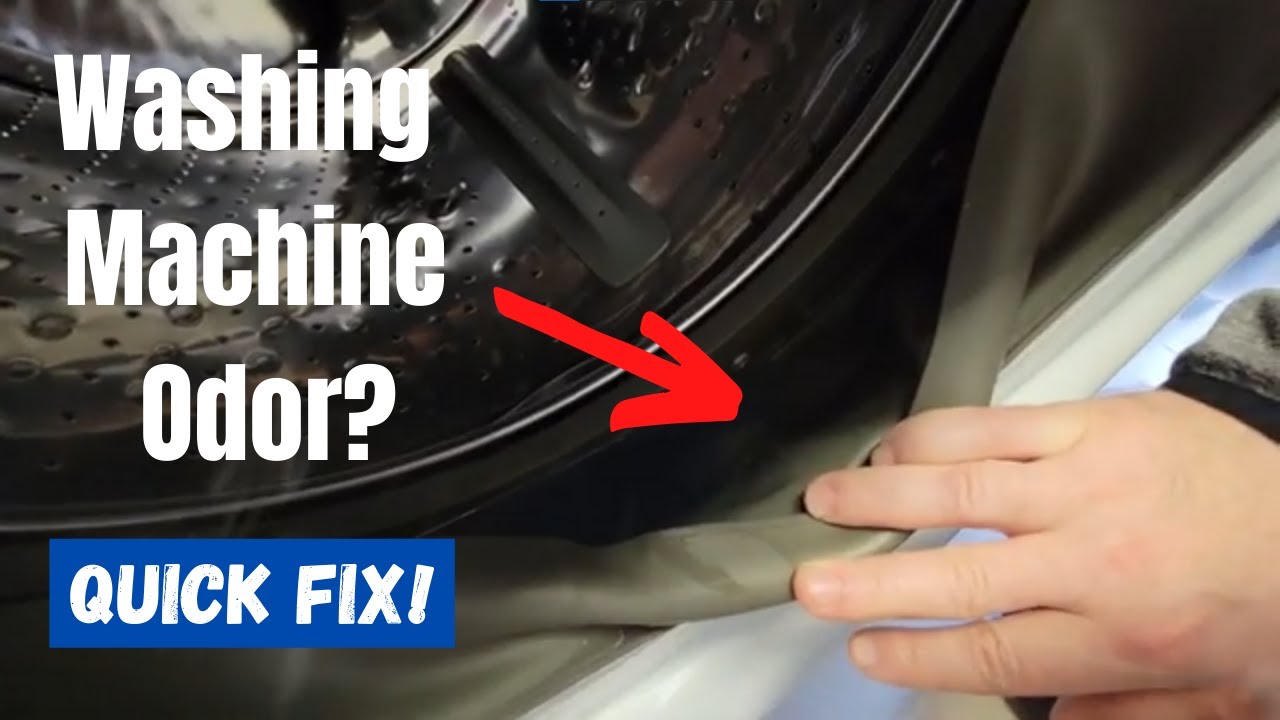Washing Machine Smells Bad? Try this 3-minute fix!