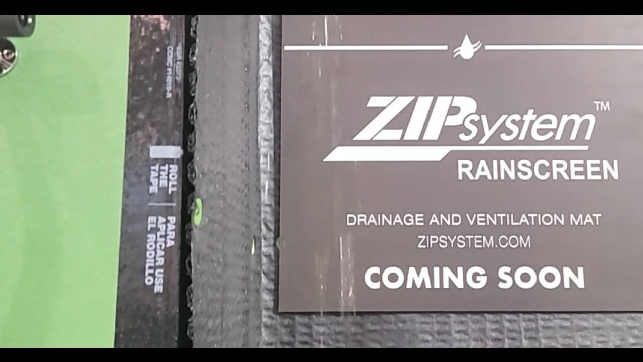 New Rainscreen Added to Zip System Products