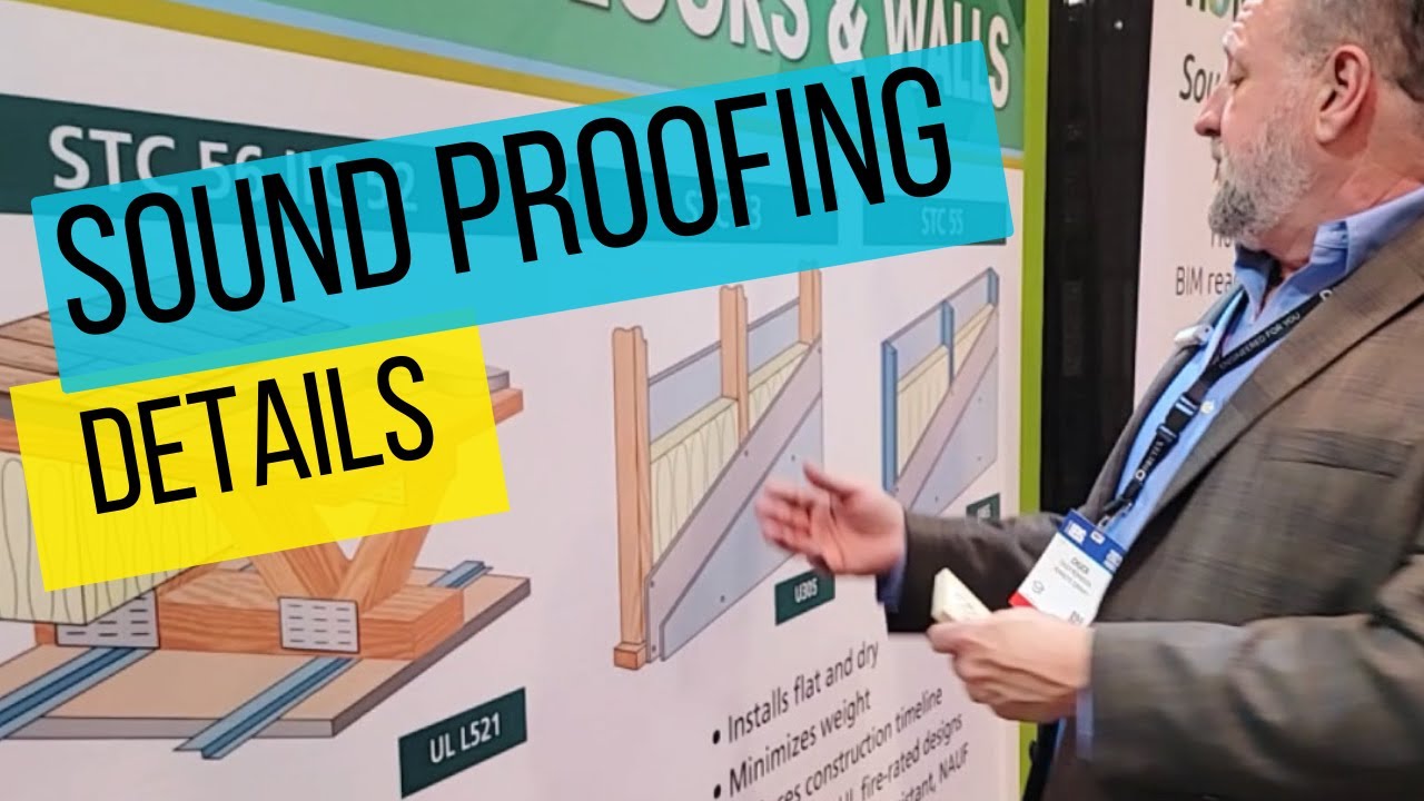 Soundproofing Details for Walls and Ceilings | Homosote